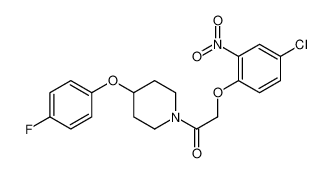 651301-45-0 structure, C19H18ClFN2O5