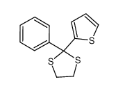 2-phenyl-2-thiophen-2-yl-1,3-dithiolane 83521-87-3