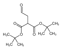 62631-26-9 ditert-butyl 2-(2-oxoethyl)propanedioate