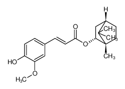 (-)-bornyl ferulate 55511-07-4