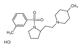 201038-58-6 structure, C19H31ClN2O2S