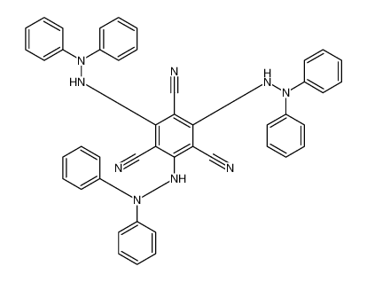 20329-31-1 2,4,6-tris(2,2-diphenylhydrazinyl)benzene-1,3,5-tricarbonitrile