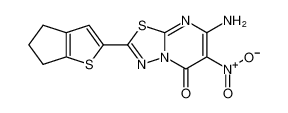 100987-38-0 structure, C12H9N5O3S2