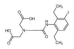 106719-74-8 structure, C16H21IN2O5