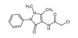 2-氯-n-(1,5-二甲基-3-氧代-2-苯基-2,3-二氢-1H-吡唑-4-基)乙酰胺