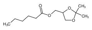 20620-19-3 (2,2-dimethyl-1,3-dioxolane-4-yl)methyl caproate