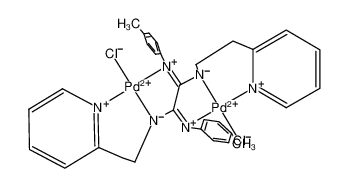 337525-27-6 structure, C30H30Cl2N6Pd2++++