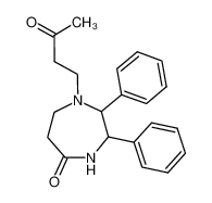 1-(3-Oxo-butyl)-2,3-diphenyl-[1,4]diazepan-5-one