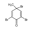 39953-10-1 spectrum, 2,4,6-tribromo-4-methylcyclohexa-2,5-dien-1-one