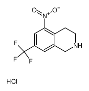 5-nitro-7-(trifluoromethyl)-1,2,3,4-tetrahydroisoquinoline,hydrochloride 625126-83-2