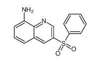 3-(benzenesulfonyl)quinolin-8-amine 607743-08-8