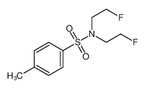 N,N-bis(2-fluoroethyl)-4-methylbenzenesulfonamide 432-92-8