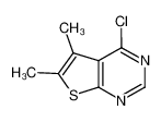 4-Chloro-5,6-dimethylthieno[2,3-d]pyrimidine 108831-68-1