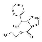 propyl 3-(1-phenylethyl)imidazole-4-carboxylate 7036-58-0