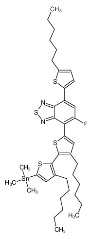 1589072-41-2 structure, C39H53FN2S4Sn