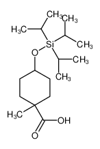 1342811-03-3 1-methyl-4-((triisopropylsilyl)oxy)cyclohexanecarboxylic acid