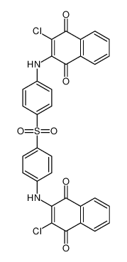 6937-70-8 structure, C32H18Cl2N2O6S