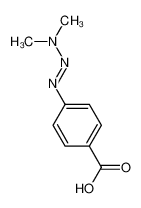 Benzoic acid,4-(3,3-dimethyl-1-triazen-1-yl)- 7203-91-0