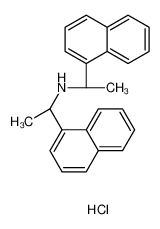 (1R)-1-(1-Naphthyl)-N-[(1R)-1-(1-naphthyl)ethyl]ethanamine hydroc hloride (1:1) 312619-39-9