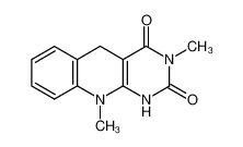 64630-12-2 1,5-Dihydro-3,10-dimethyl-pyrimido(4,5-b)chinolin-2,4(3H,10H)-dion
