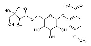 100291-86-9 structure, C20H28O12