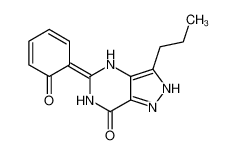 5-(2-Hydroxyphenyl)-3-propyl-1,6-dihydro-7H-pyrazolo[4,3-d]pyrimidin-7-one 1159977-45-3