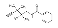 107098-98-6 4-(Benzoylamino)-2,2,3,3-tetramethylbutyronitril