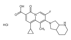 181141-52-6 structure, C21H25ClFN3O3