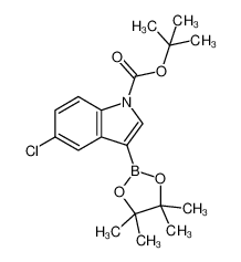 1218790-30-7 structure, C19H25BClNO4