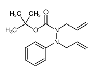 Hydrazinecarboxylic acid, 2-phenyl-1,2-di-2-propen-1-yl-, 1,1-dimethylethyl ester