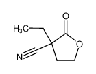 3-ethyl-2-oxo-tetrahydro-furan-3-carbonitrile