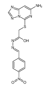 143212-85-5 structure, C14H12N8O3S