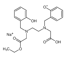 sodium,2-[2-[(2-ethoxy-2-oxoethyl)-[(2-hydroxyphenyl)methyl]amino]ethyl-[(2-hydroxyphenyl)methyl]amino]acetate 199485-26-2