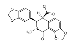 93667-01-7 spectrum, (6S,7R)-7-Benzo[1,3]dioxol-5-yl-8-methyl-9-oxo-6,7,8,9-tetrahydro-[1,3]dioxolo[4,5-h]isoquinoline-6-carbonyl chloride