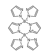 16243-58-6 structure, C18H18B2N12