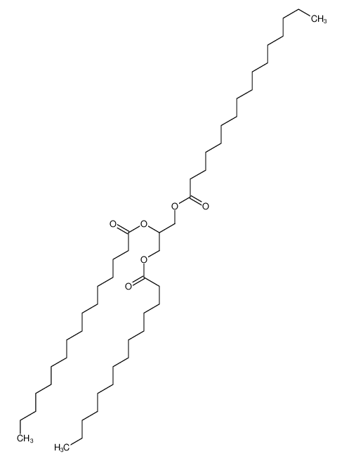 3-(Tetradecanoyloxy)-1,2-propanediyl dihexadecanoate 115223-98-8