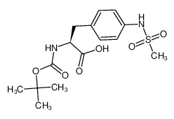 BOC-L-PHE(4-NH-SO2-CH3) 204856-74-6