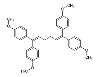 134643-32-6 structure, C34H34O4