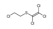 872277-70-8 (2-chloro-ethyl)-trichlorovinyl sulfide