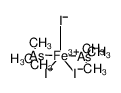 1431612-83-7 structure, C6H20As2FeI3