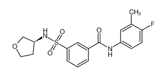 1572510-42-9 structure, C18H19FN2O4S