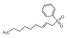 82234-81-9 (E)-(non-2-en-1-ylsulfonyl)benzene