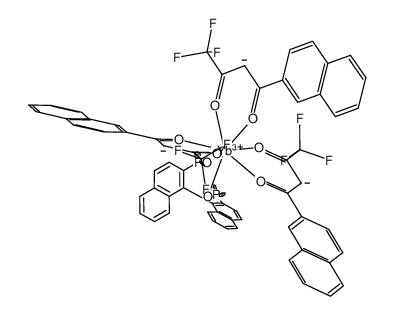 847864-36-2 structure, C86H56F9O8P2Yb