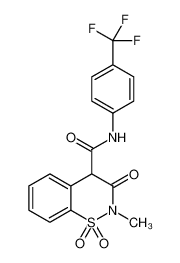 29209-25-4 structure, C17H13F3N2O4S