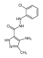 81016-57-1 spectrum, 4-amino-N'-(2-chlorophenyl)-3-methyl-1H-pyrazole-5-carbohydrazide