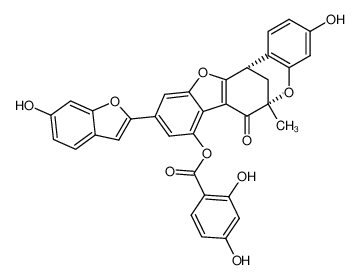 101365-03-1 structure, C34H22O10