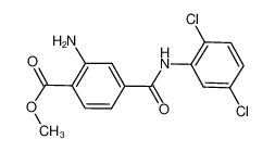 Methyl 2-amino-4-((2,5-dichlorophenyl)carbamoyl)benzoate 59673-82-4