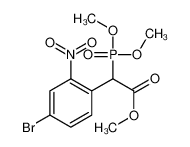 Methyl (4-bromo-2-nitrophenyl)(dimethoxyphosphoryl)acetate 1094851-34-9