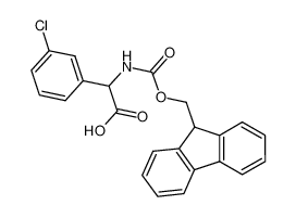 2-(3-chlorophenyl)-2-(9H-fluoren-9-ylmethoxycarbonylamino)acetic acid 339208-90-1