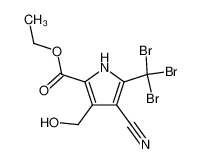 856119-33-0 spectrum, 4-cyano-3-hydroxymethyl-5-tribromomethyl-pyrrole-2-carboxylic acid ethyl ester